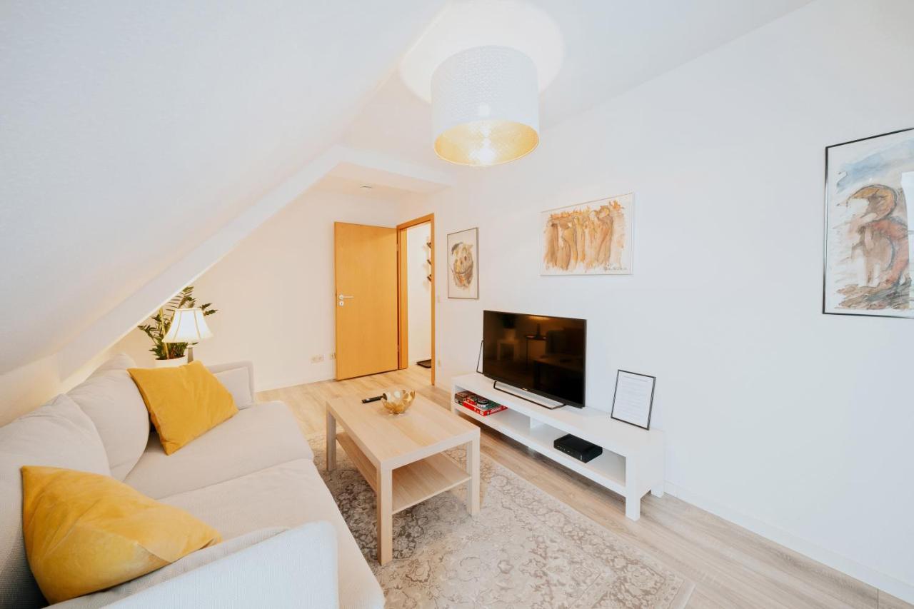 Bliss Place - Serviced Apartment - Arbeitsplatz, Zentral, Kueche, Waschmaschine, Smarttv Magdeburg Dış mekan fotoğraf